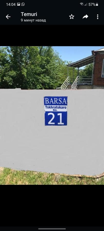 Barsa Apartment Zestafoni Exterior photo